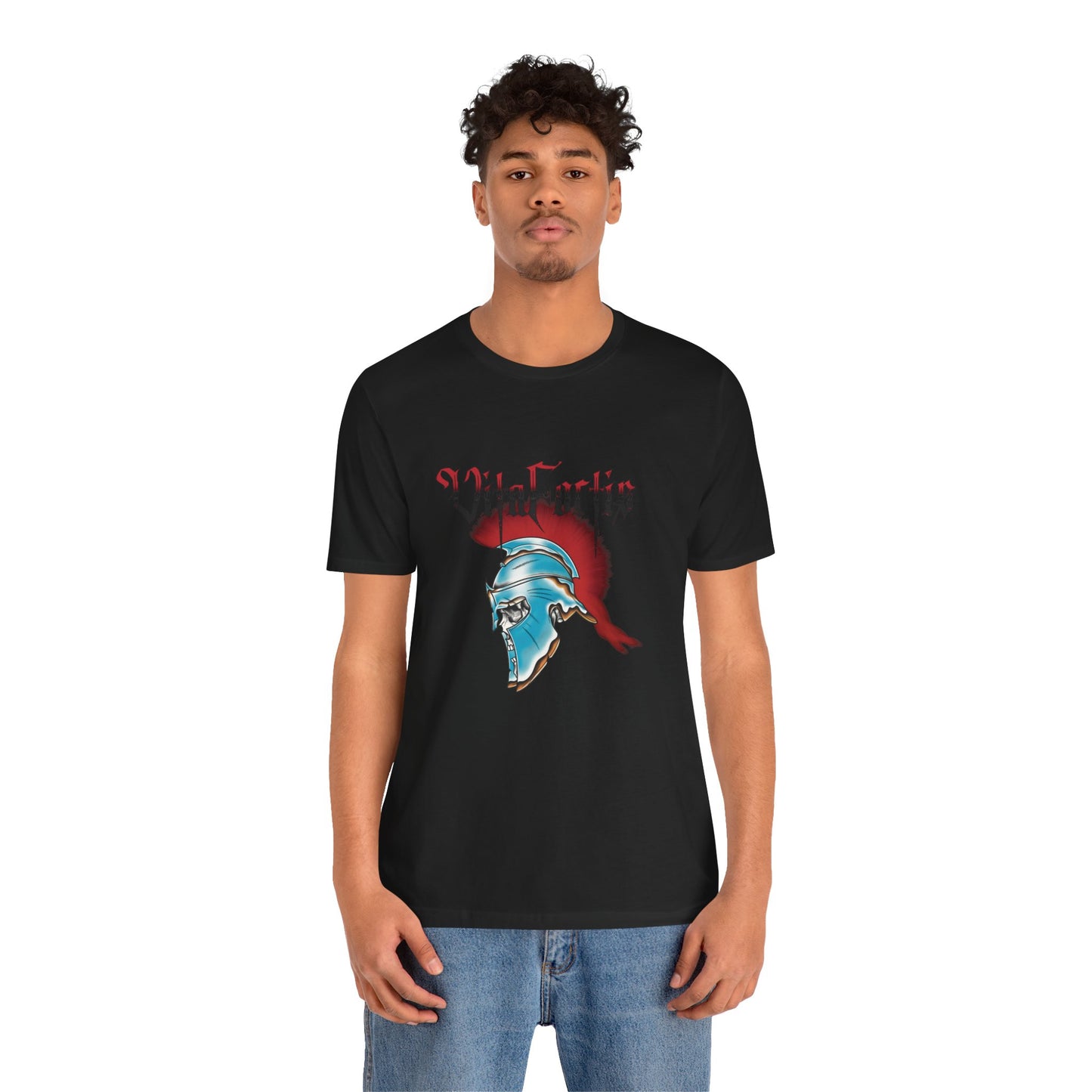 VitaFortis Spartan Reaper Tee – "Conquer or Be Forgotten."