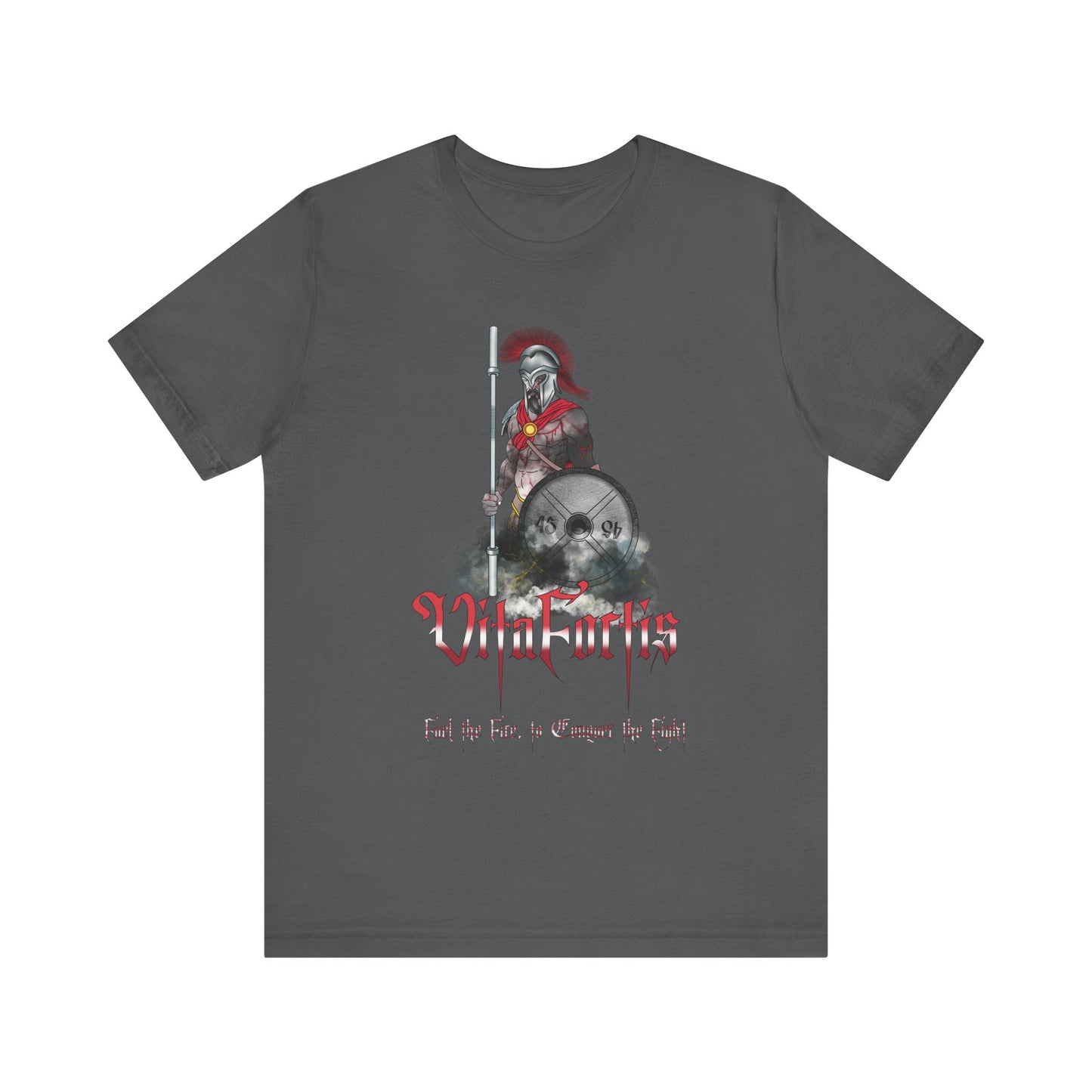 VitaFortis Classic Logo T-Shirt – Fuel the Fire, To Conquer the Fight