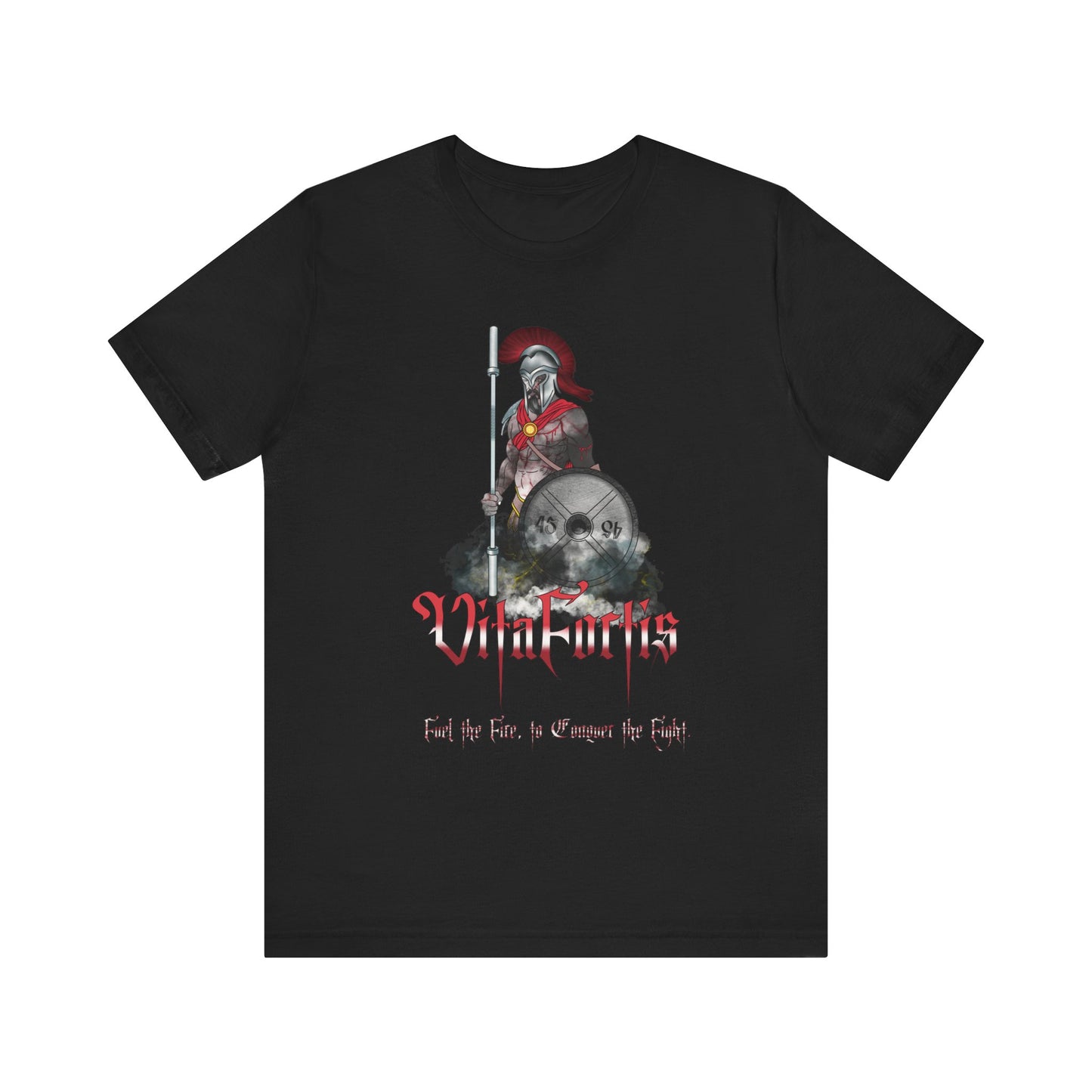 VitaFortis Classic Logo T-Shirt – Fuel the Fire, To Conquer the Fight