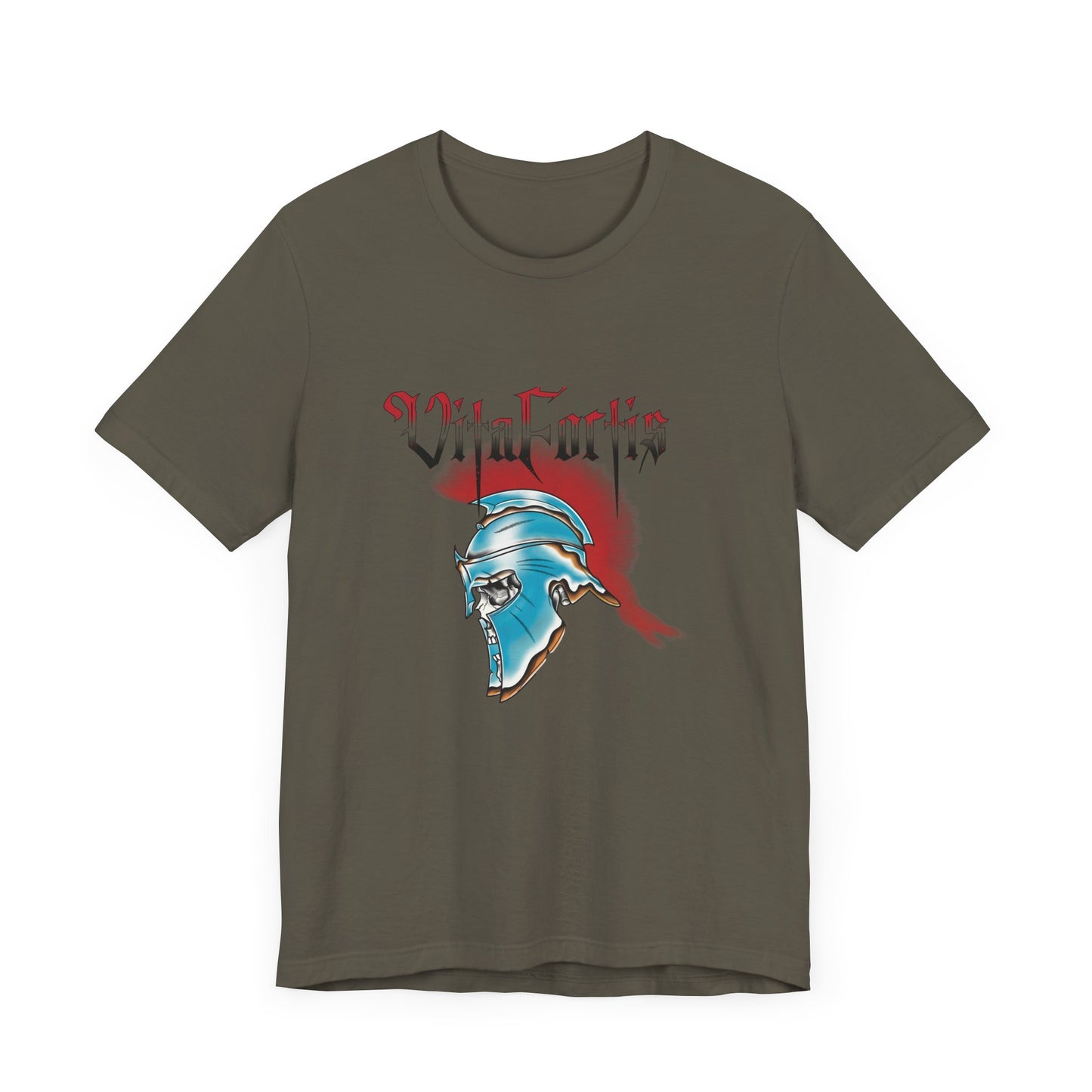 VitaFortis Spartan Reaper Tee – "Conquer or Be Forgotten."