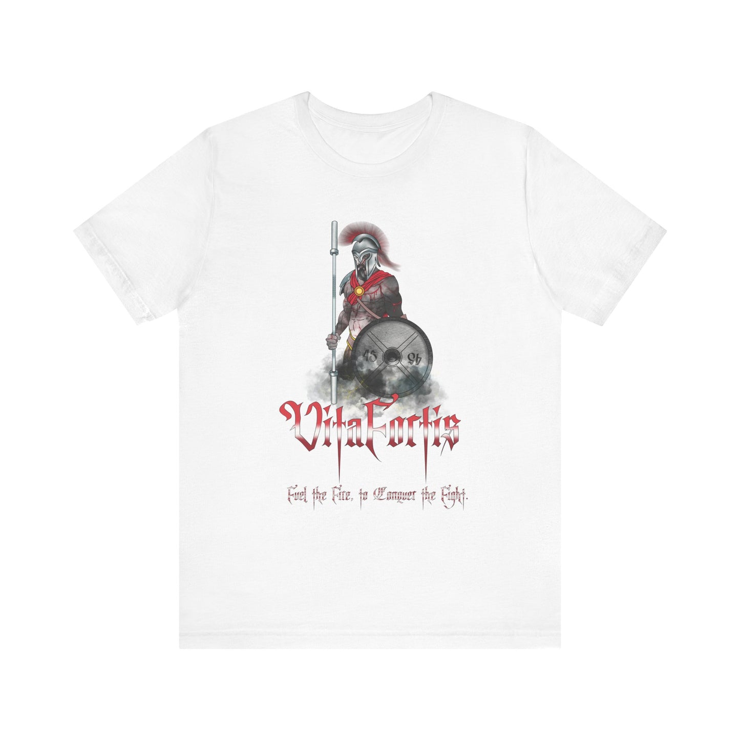 VitaFortis Classic Logo T-Shirt – Fuel the Fire, To Conquer the Fight
