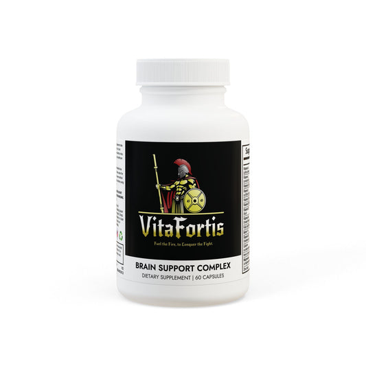 VitaFortis Brain Support - Mens Fortis – Daily Cognitive Support for Focus, Productivity & Brain Function | 60 Capsules