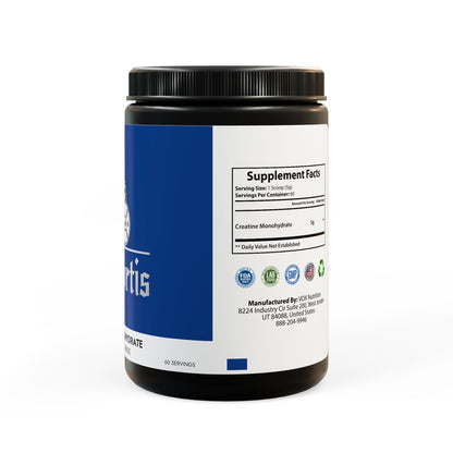 VitaFortis Creatine Monohydrate – 5g Pure Micronized Creatine | Muscle Growth, Strength & Performance | Unflavored, Keto-Friendly | 100 Servings
