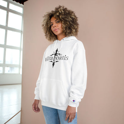 VitaFortis Signature Hoodie – Classic Logo, Clean Fit, All-Day Comfort | Unisex Pullover