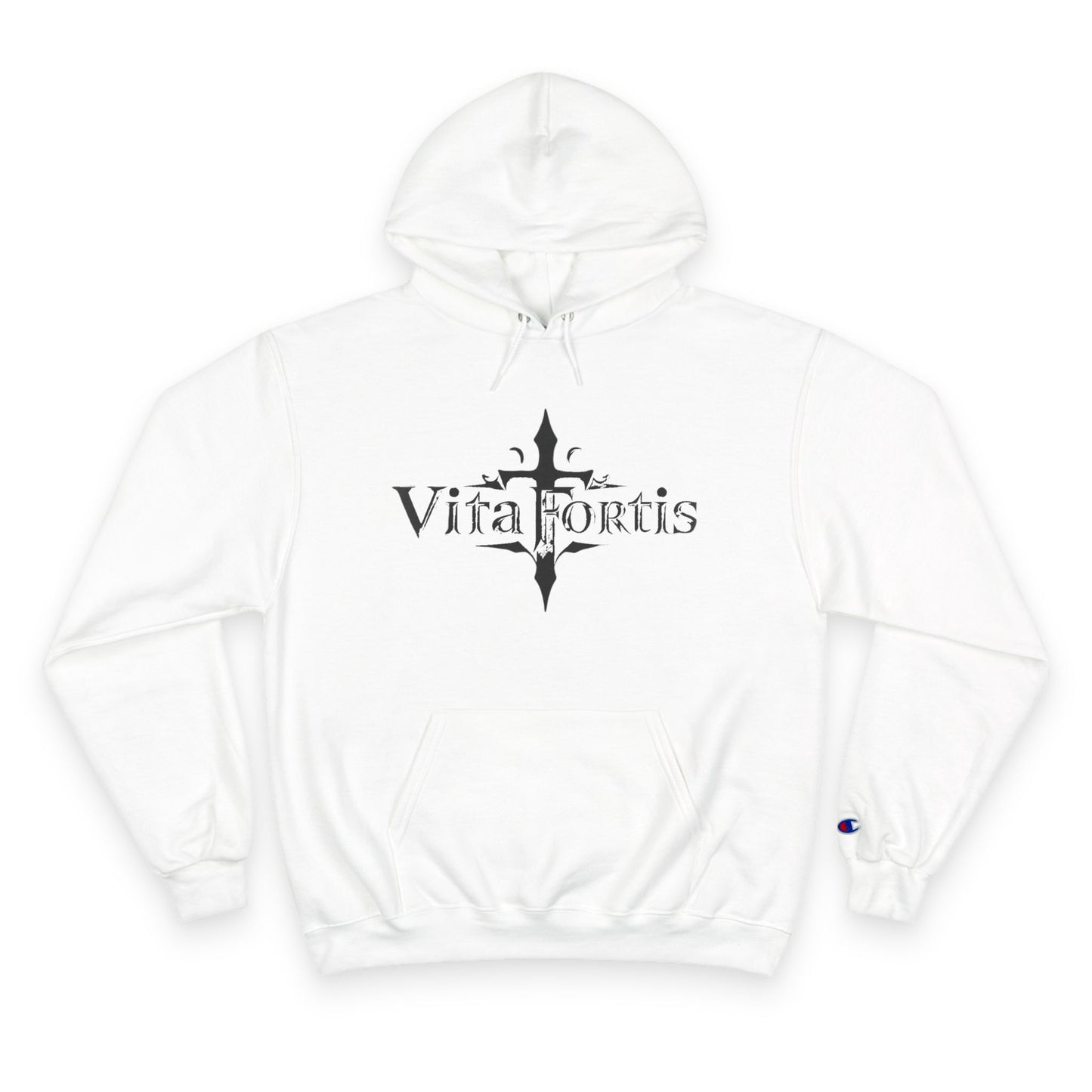 VitaFortis Signature Hoodie – Classic Logo, Clean Fit, All-Day Comfort | Unisex Pullover
