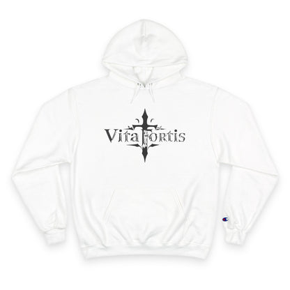 VitaFortis Signature Hoodie – Classic Logo, Clean Fit, All-Day Comfort | Unisex Pullover