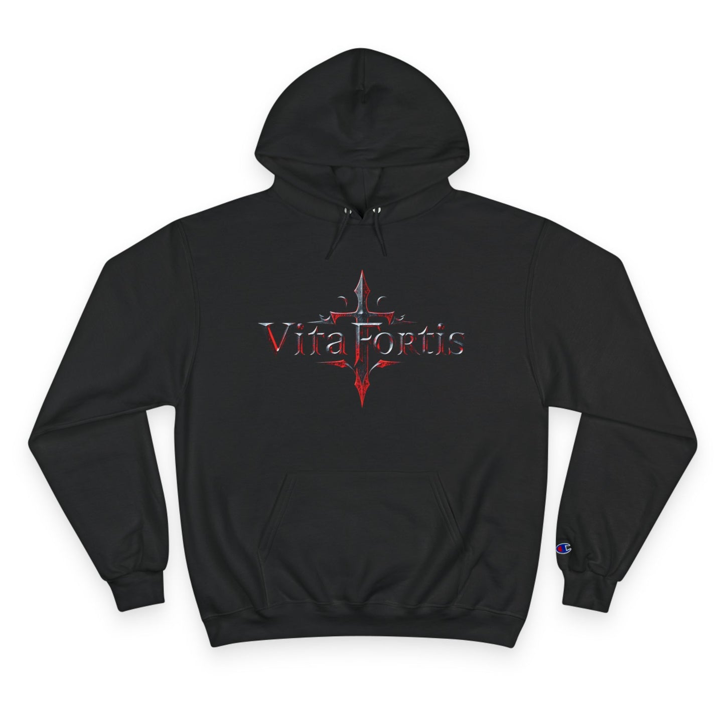 VitaFortis Signature Hoodie – Classic Logo, Clean Fit, All-Day Comfort | Unisex Pullover
