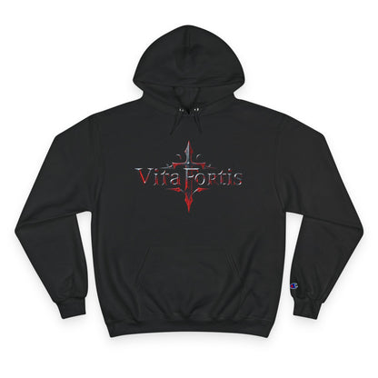 VitaFortis Signature Hoodie – Classic Logo, Clean Fit, All-Day Comfort | Unisex Pullover