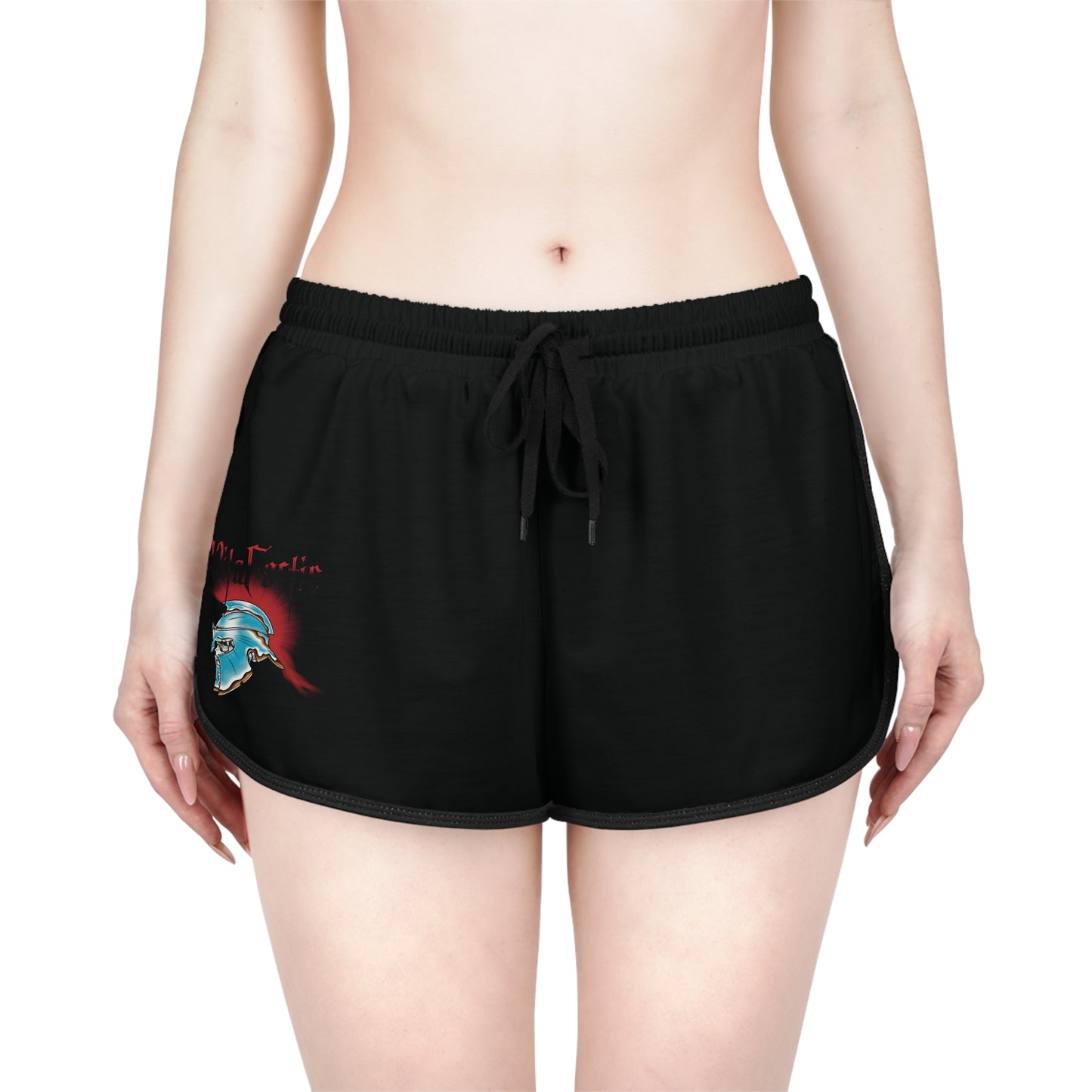 VitaFortis Women’s Spartan Reaper Shorts – Relaxed Summer Fit with Warrior Attitude