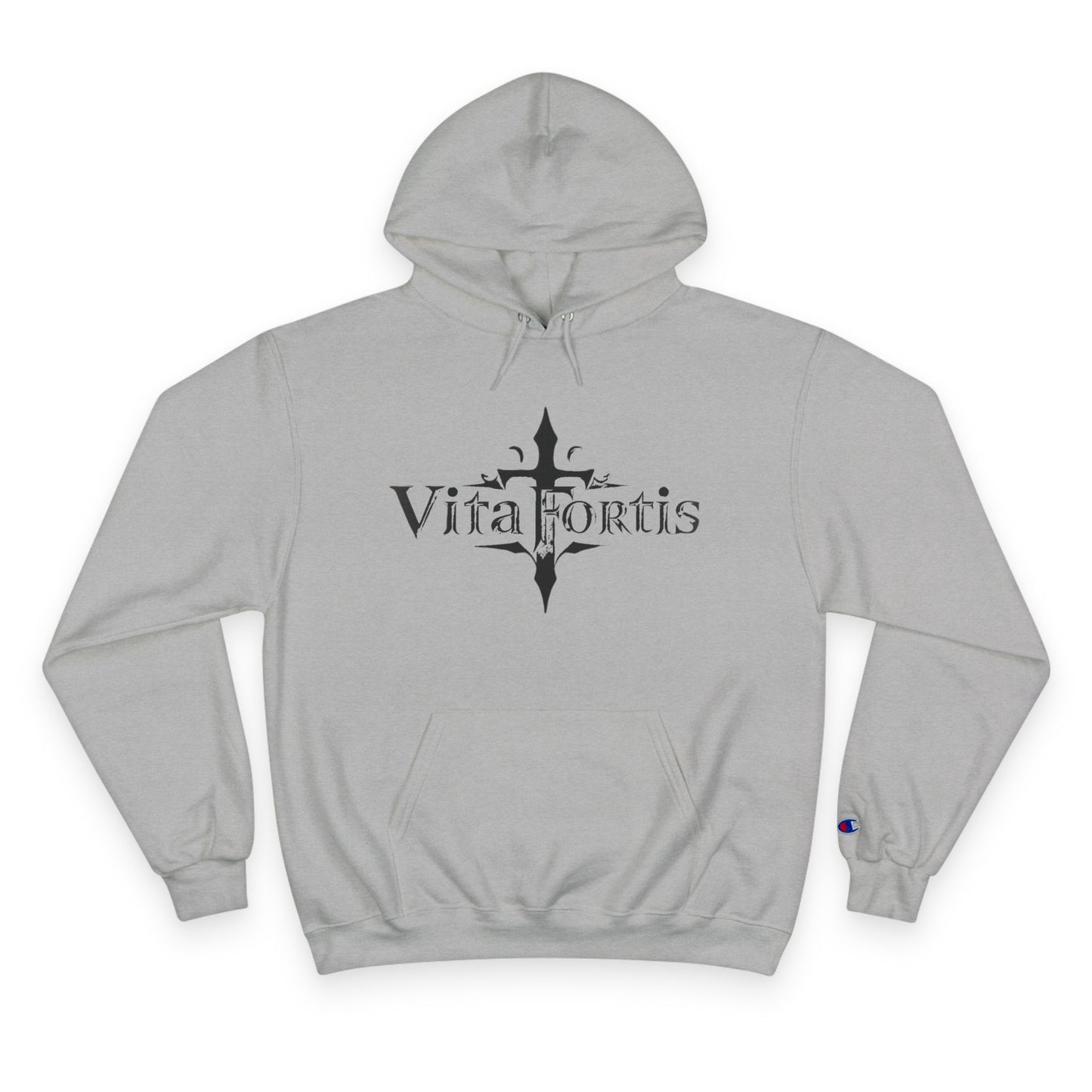 VitaFortis Signature Hoodie – Classic Logo, Clean Fit, All-Day Comfort | Unisex Pullover